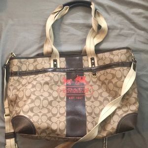 Coach diaper bag